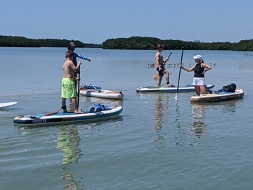 Paddle Board Adventure Delnor-Wiggins with SUP Yoga Available!