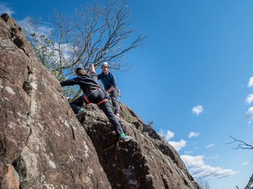 First Ascents: Intro to outdoor climbing (1/2 day)